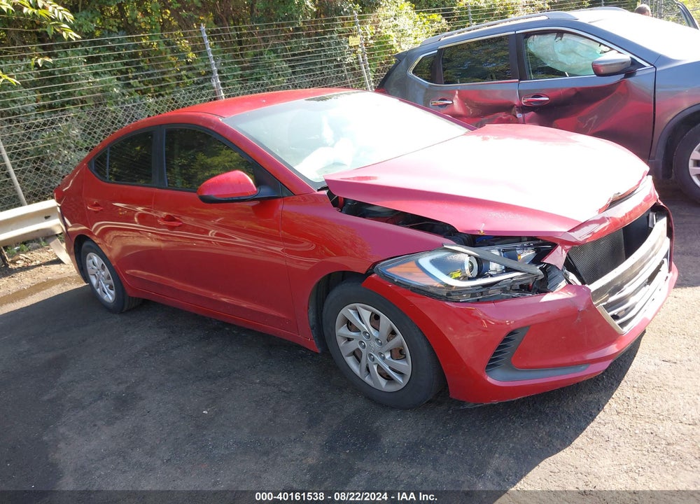 2018 HYUNDAI ELANTRA SE VIN: 5NPD74LF0JH264585