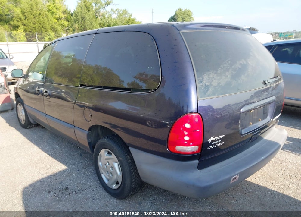 1999 DODGE GRAND CARAVAN SE VIN: 1B4GP44G9XB821201