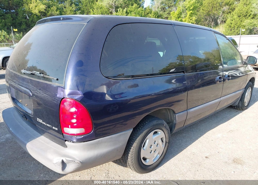 1999 DODGE GRAND CARAVAN SE VIN: 1B4GP44G9XB821201