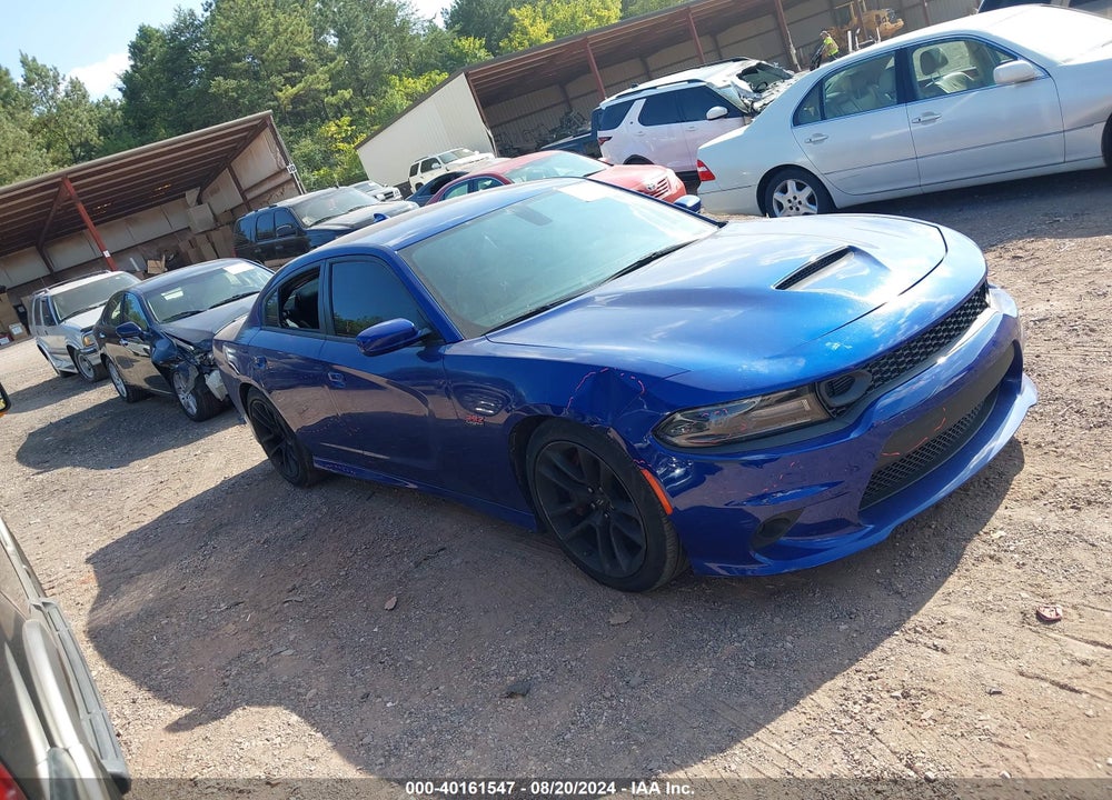 2021 DODGE CHARGER SCAT PACK RWD VIN: 2C3CDXGJ8MH582637