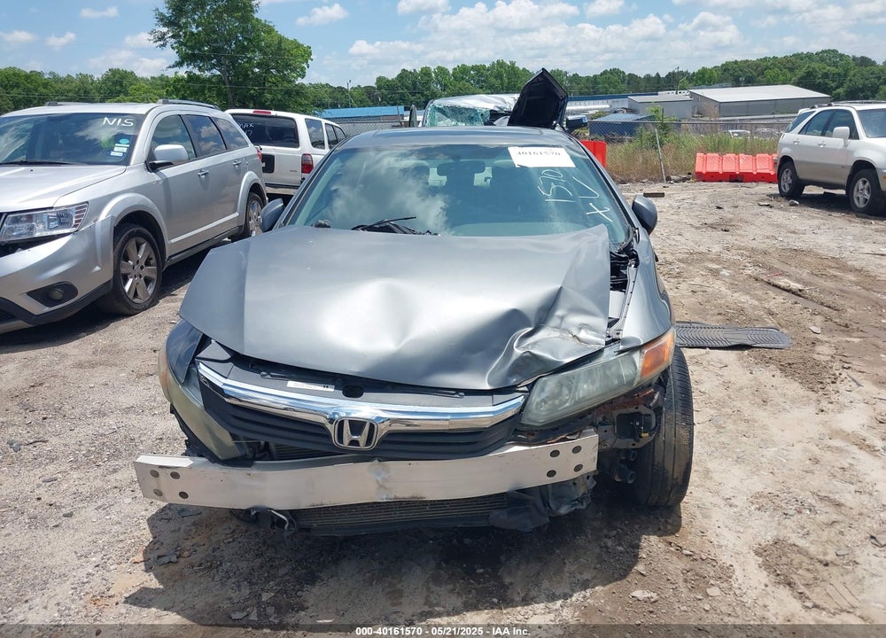 2012 HONDA CIVIC VIN: 19XFB2F94CE319600