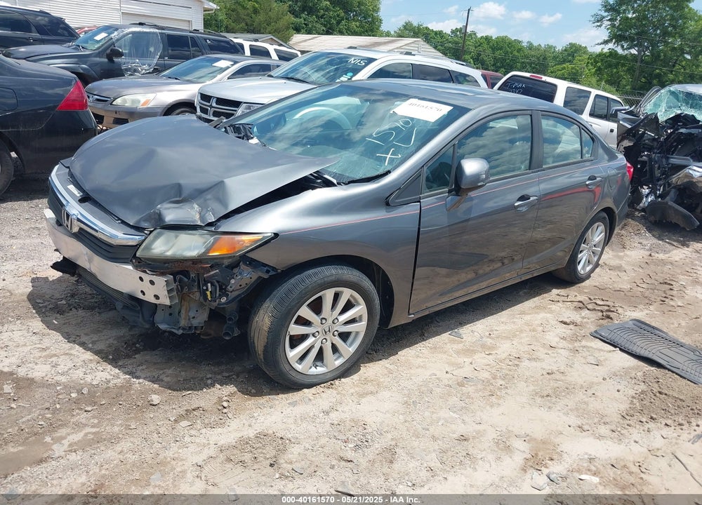 2012 HONDA CIVIC VIN: 19XFB2F94CE319600