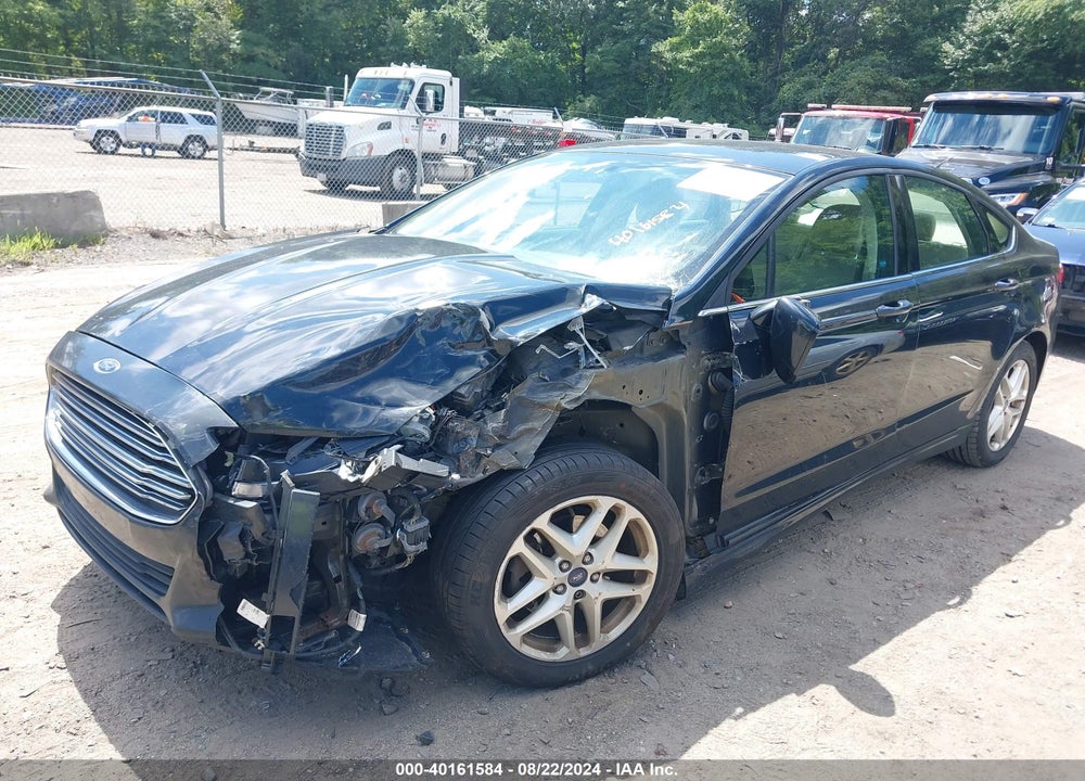 2014 FORD FUSION SE VIN: 3FA6P0H7XER196307