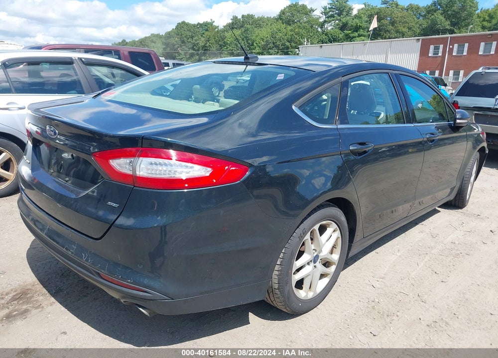 2014 FORD FUSION SE VIN: 3FA6P0H7XER196307