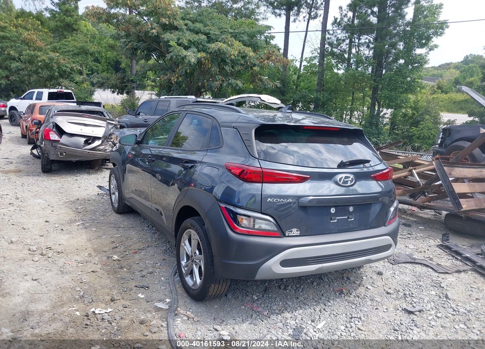 2022 HYUNDAI KONA SEL VIN: KM8K62AB6NU866655