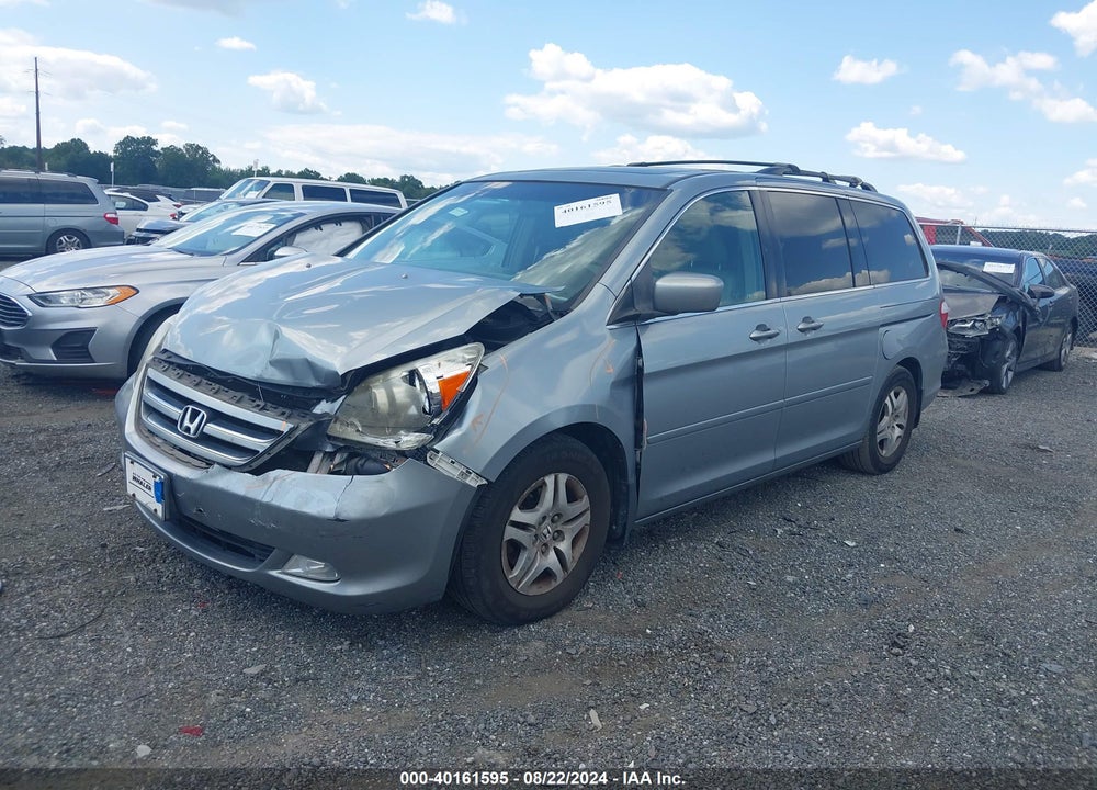 2006 HONDA ODYSSEY EX-L VIN: 5FNRL38656B066725