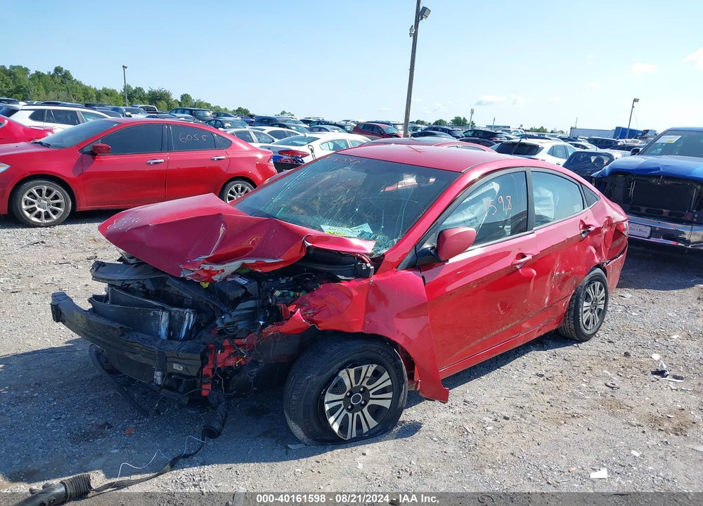 2017 HYUNDAI ACCENT SE VIN: KMHCT4AE3HU308334