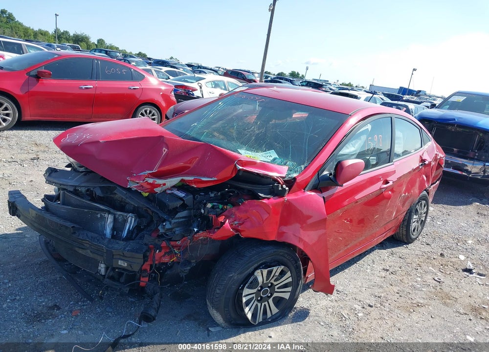 2017 HYUNDAI ACCENT SE VIN: KMHCT4AE3HU308334
