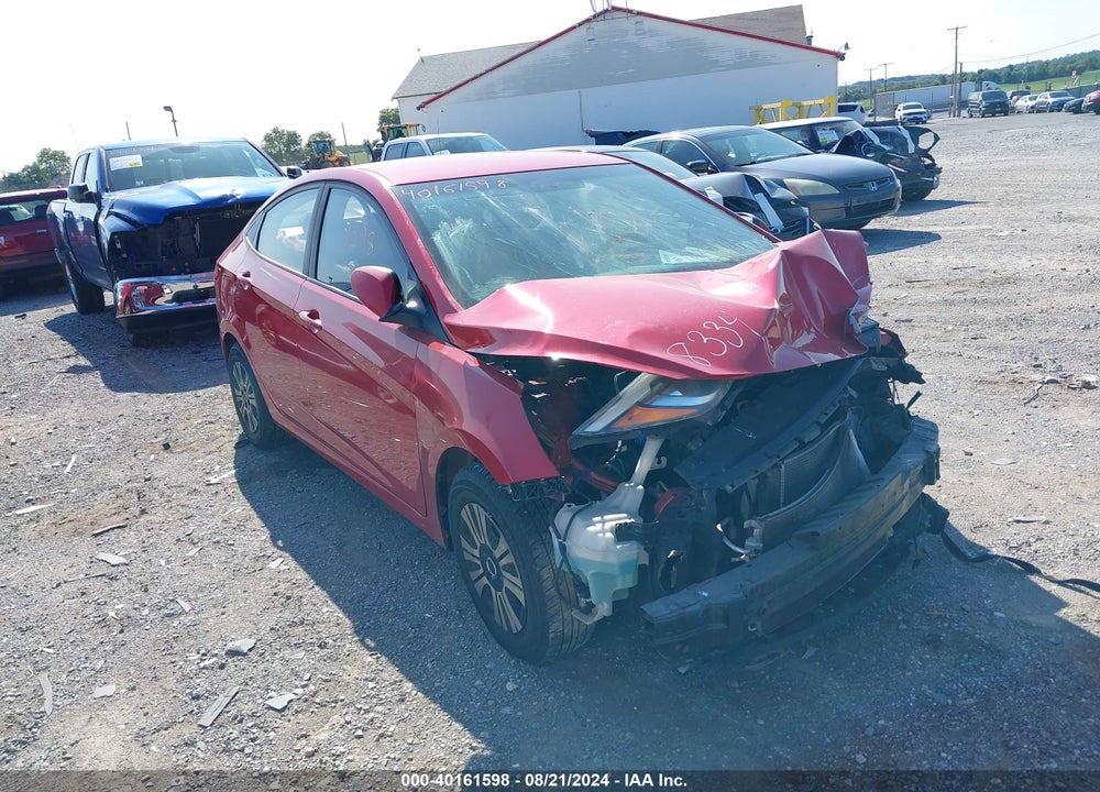 2017 HYUNDAI ACCENT SE VIN: KMHCT4AE3HU308334