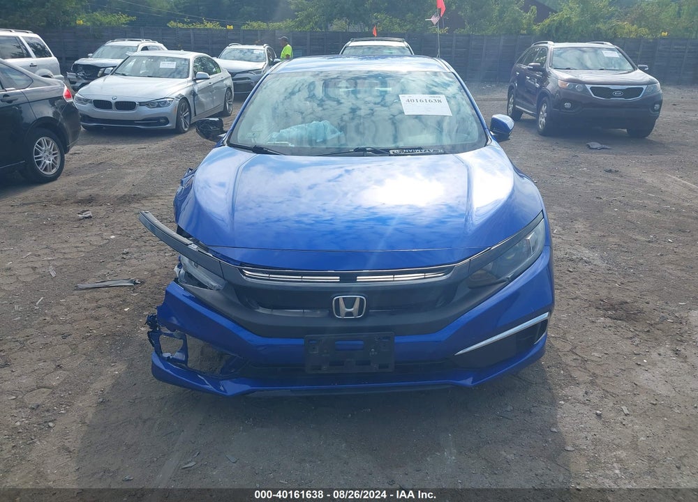2019 HONDA CIVIC LX VIN: 2HGFC2F66KH555091