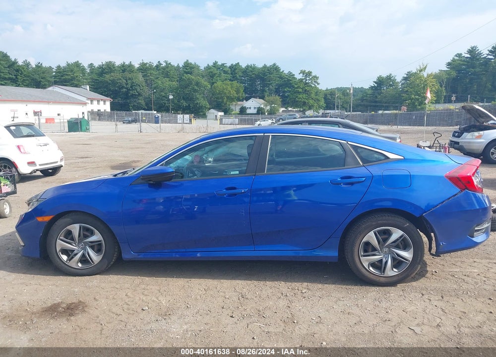 2019 HONDA CIVIC LX VIN: 2HGFC2F66KH555091