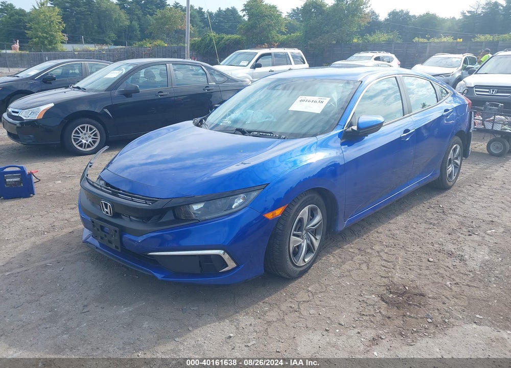 2019 HONDA CIVIC LX VIN: 2HGFC2F66KH555091