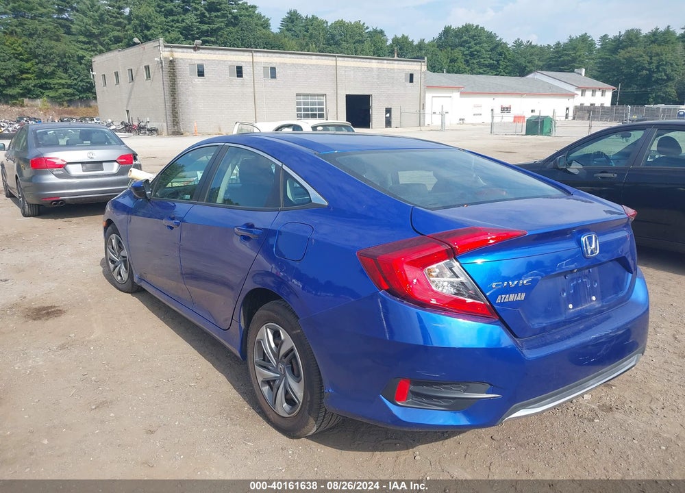 2019 HONDA CIVIC LX VIN: 2HGFC2F66KH555091