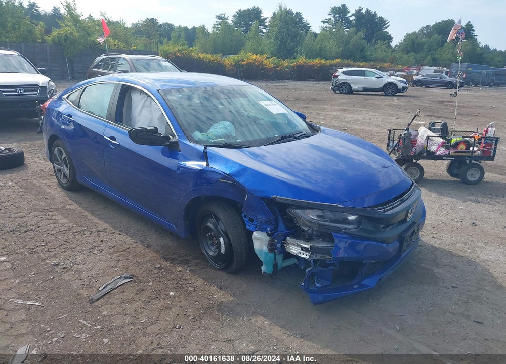2019 HONDA CIVIC LX VIN: 2HGFC2F66KH555091