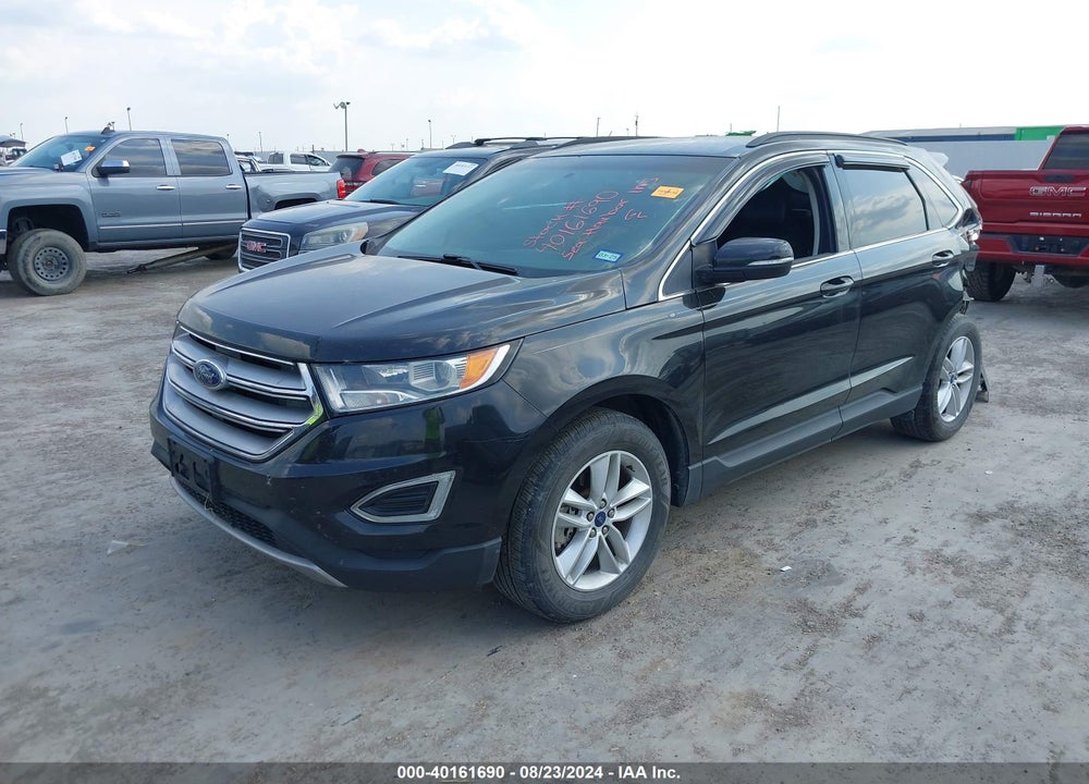 2015 FORD EDGE SEL VIN: 2FMTK3J84FBB55506