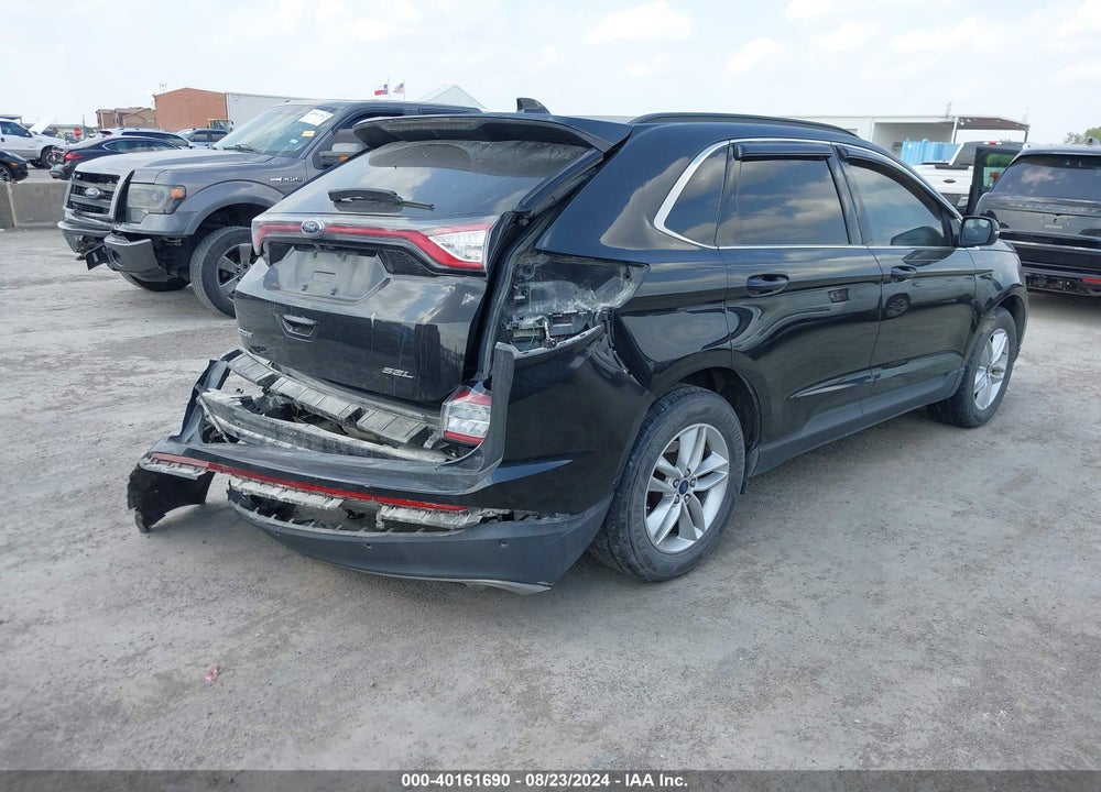 2015 FORD EDGE SEL VIN: 2FMTK3J84FBB55506