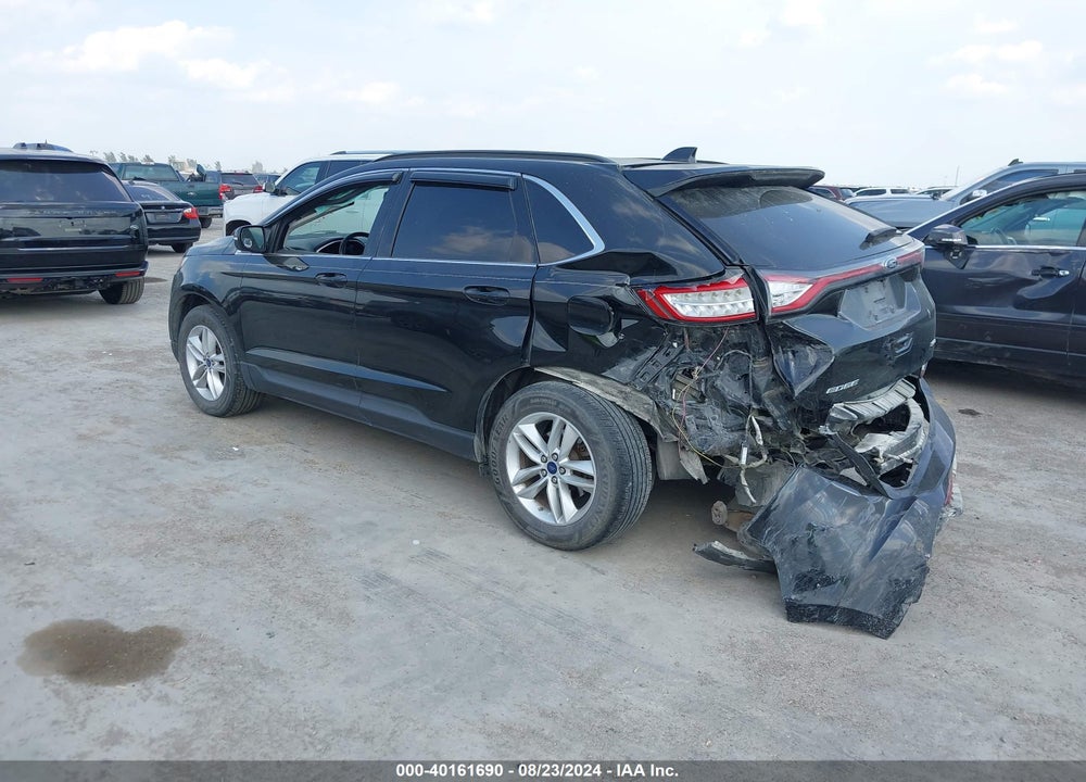 2015 FORD EDGE SEL VIN: 2FMTK3J84FBB55506