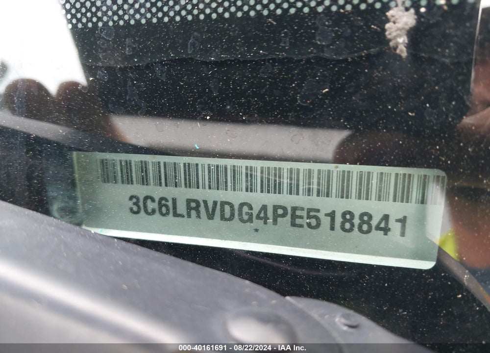 2023 RAM PROMASTER 2500 2500 HIGH VIN: 3C6LRVDG4PE518841