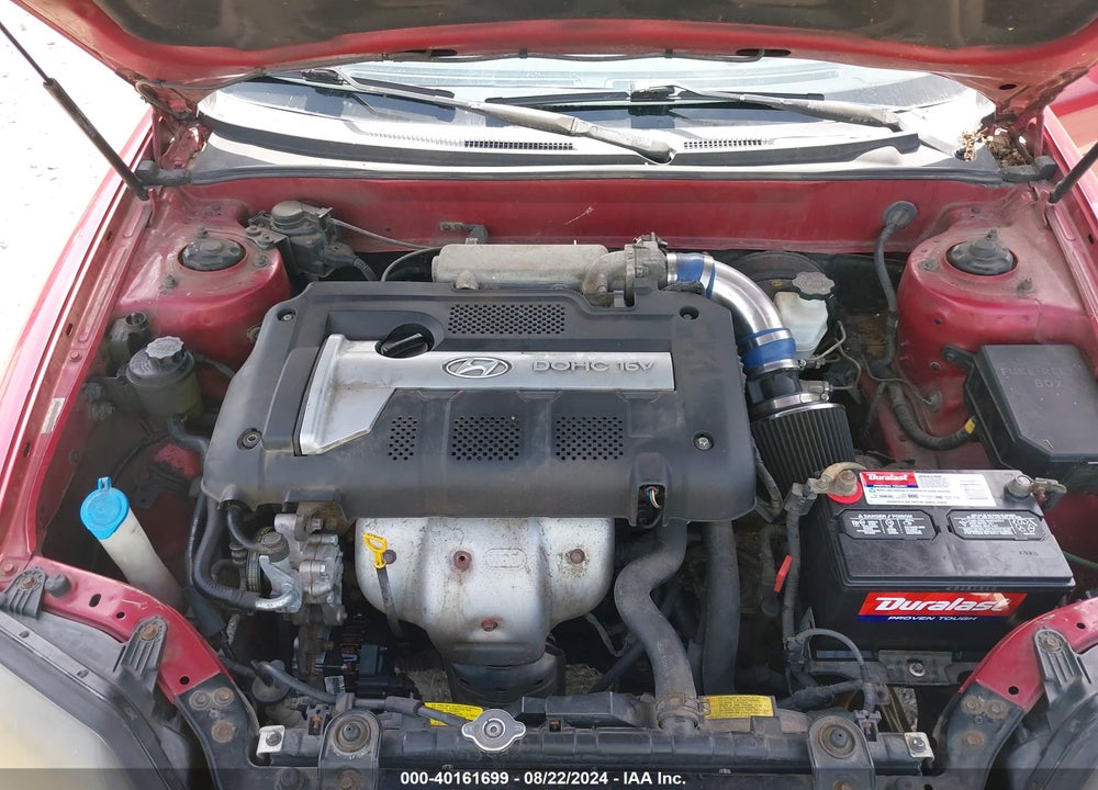 2005 HYUNDAI TIBURON GS VIN: KMHHM65D65U163687