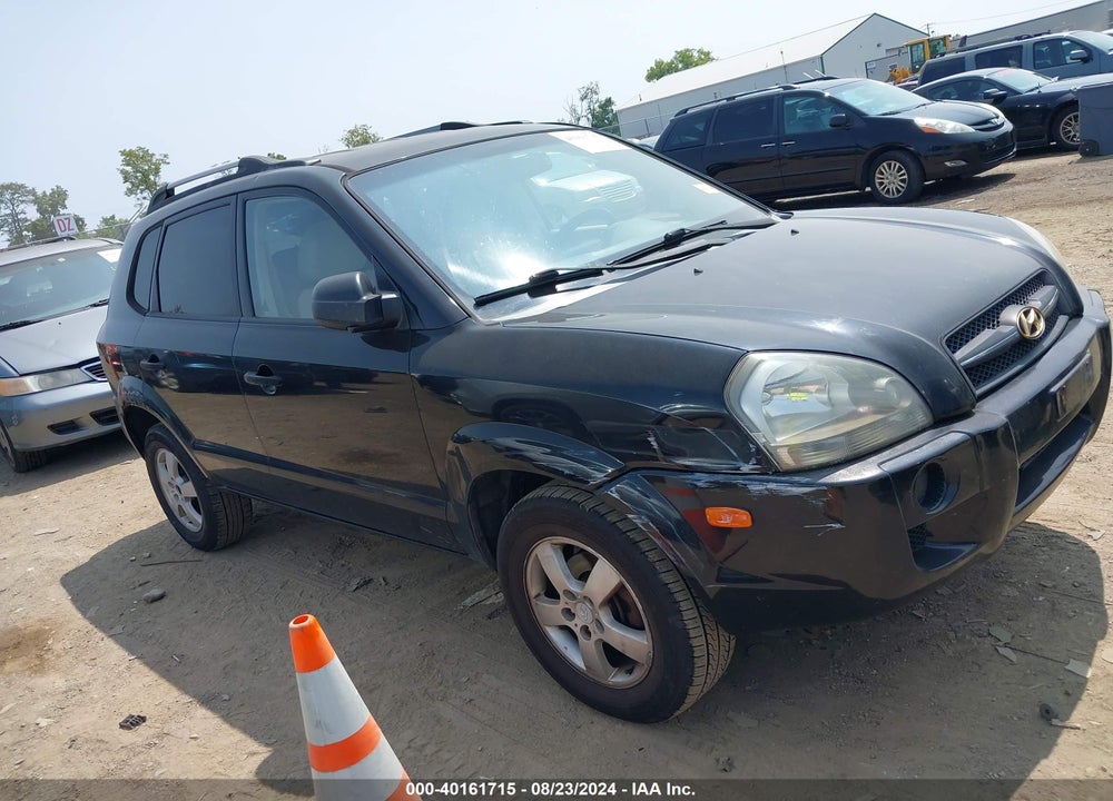 2007 HYUNDAI TUCSON GLS VIN: KM8JM12B87U495043