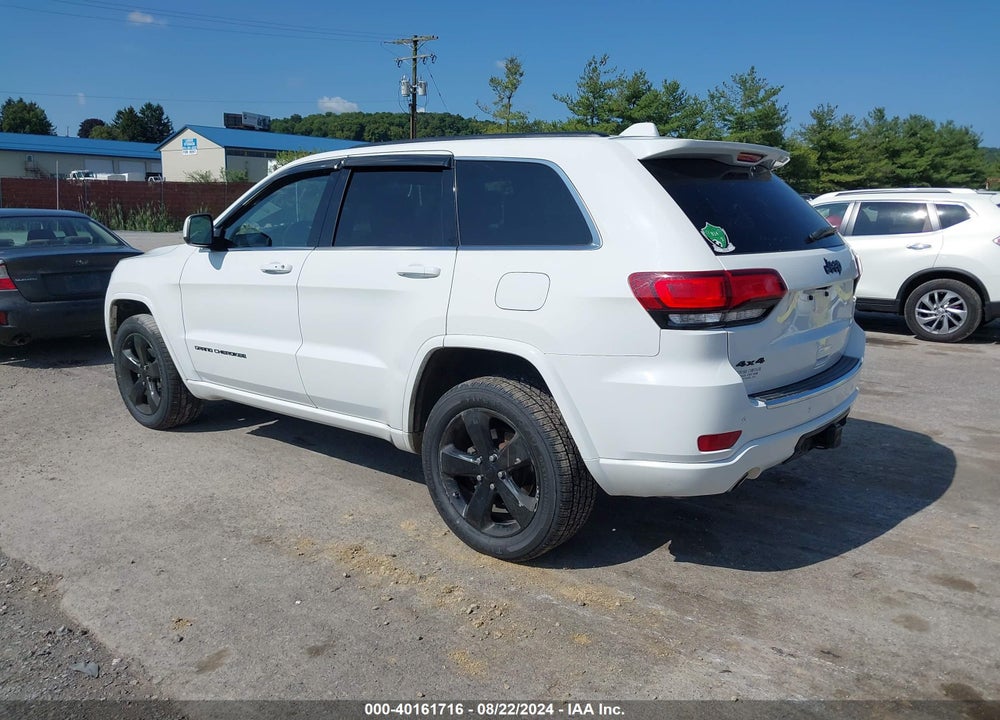 2015 JEEP GRAND CHEROKEE ALTITUDE VIN: 1C4RJFAGXFC121788