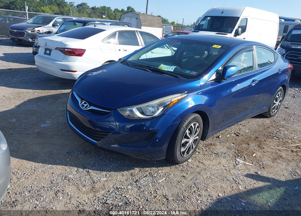 2016 HYUNDAI ELANTRA SE VIN: 5NPDH4AEXGH761899