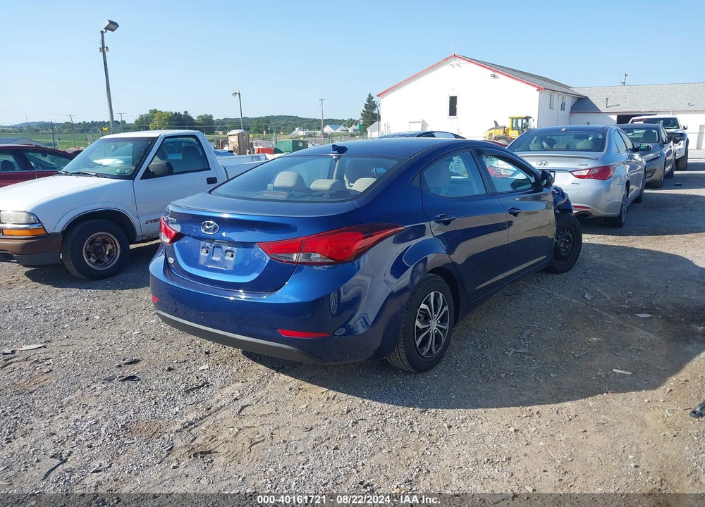 2016 HYUNDAI ELANTRA SE VIN: 5NPDH4AEXGH761899