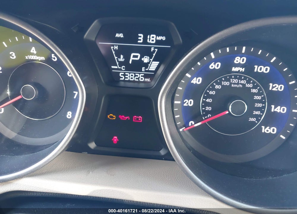2016 HYUNDAI ELANTRA SE VIN: 5NPDH4AEXGH761899