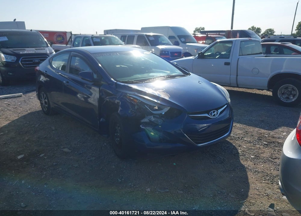 2016 HYUNDAI ELANTRA SE VIN: 5NPDH4AEXGH761899