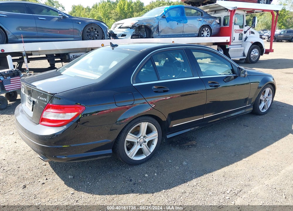 2011 MERCEDES-BENZ C 300 VIN: WDDGF8BB0BR133615