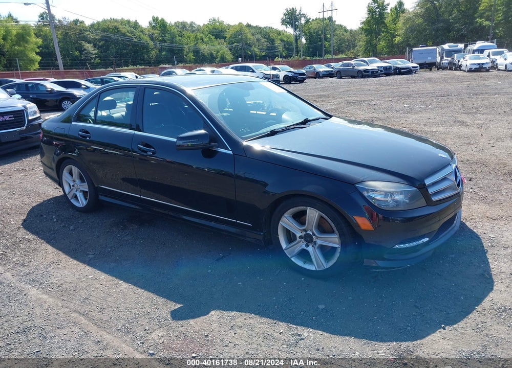 2011 MERCEDES-BENZ C 300 VIN: WDDGF8BB0BR133615