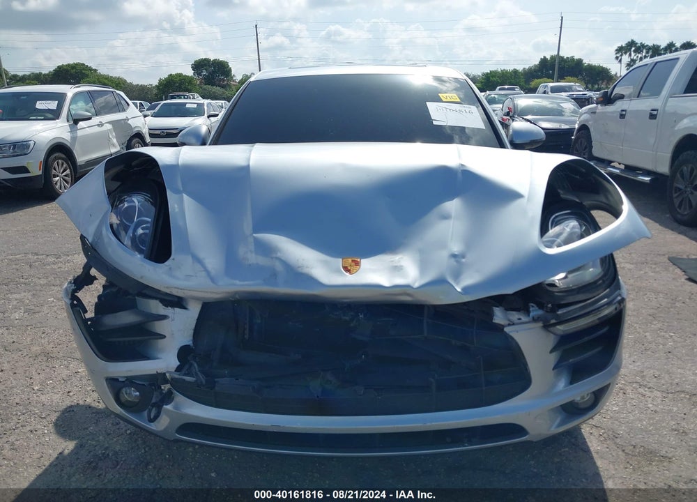 2015 PORSCHE MACAN S VIN: WP1AB2A5XFLB59568