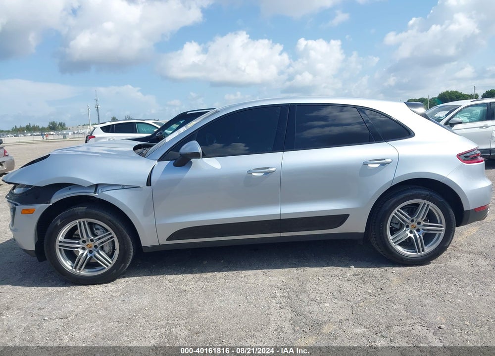 2015 PORSCHE MACAN S VIN: WP1AB2A5XFLB59568