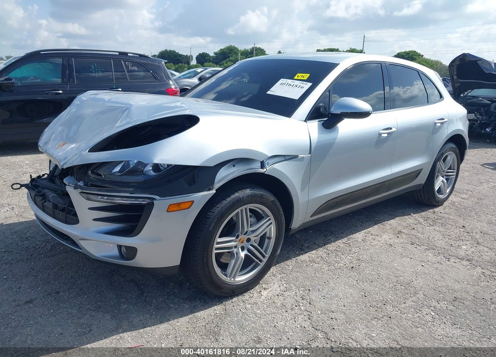 2015 PORSCHE MACAN S VIN: WP1AB2A5XFLB59568