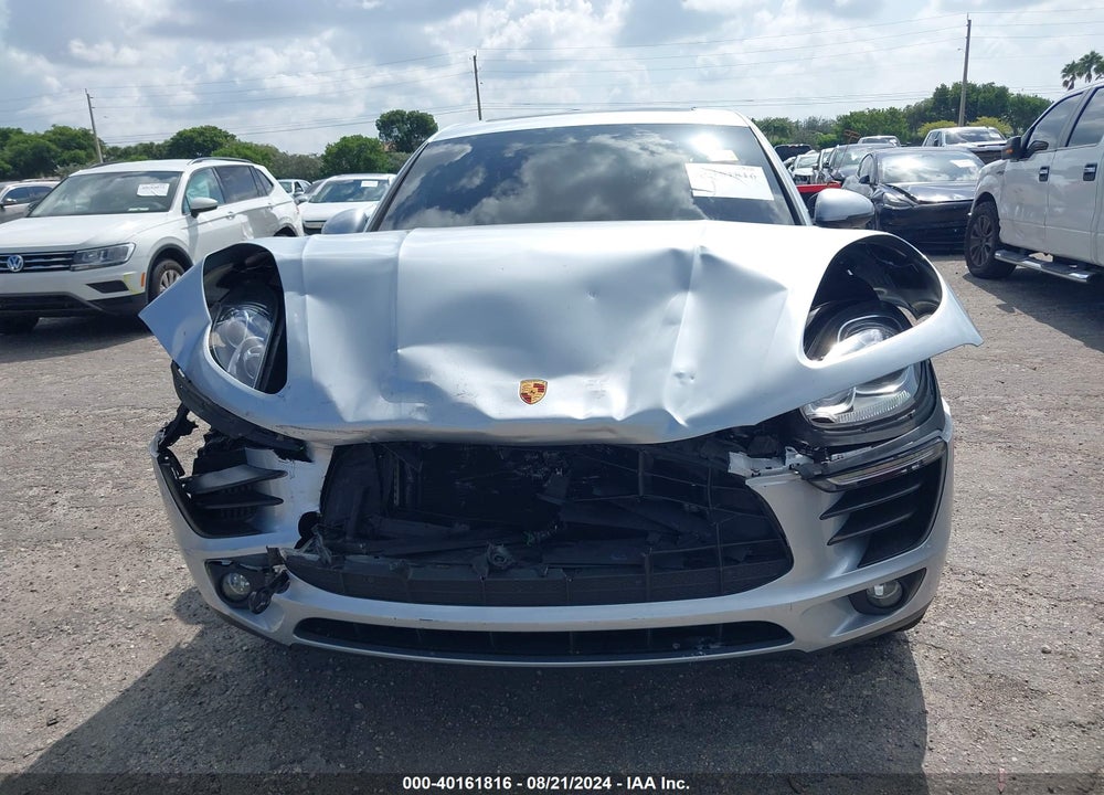 2015 PORSCHE MACAN S VIN: WP1AB2A5XFLB59568