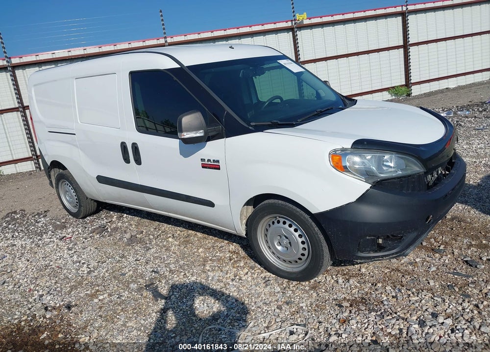 2016 RAM PROMASTER CITY TRADESMAN VIN: ZFBERFAT8G6B20519
