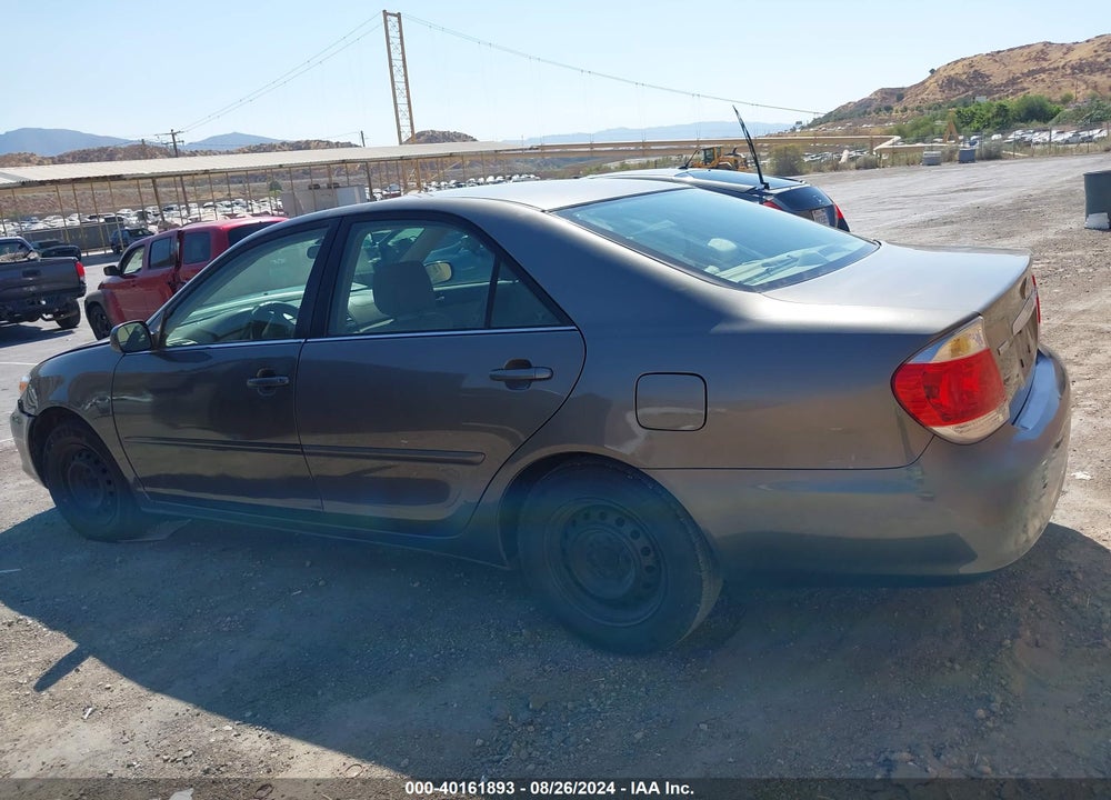 2005 TOYOTA CAMRY LE VIN: 4T1BE32K85U979725