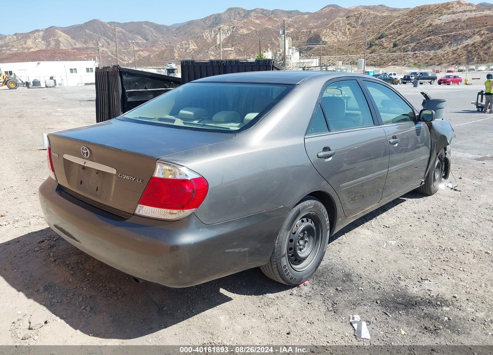 2005 TOYOTA CAMRY LE VIN: 4T1BE32K85U979725
