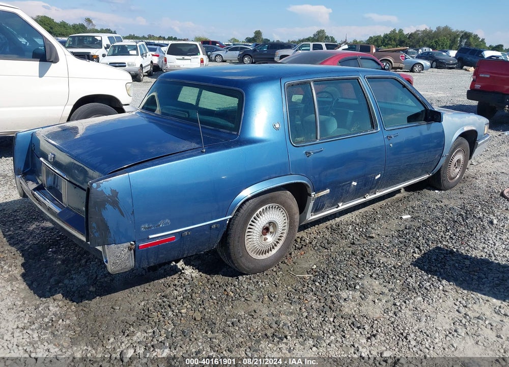 1992 CADILLAC DEVILLE VIN: 1G6CD53B0N4233603