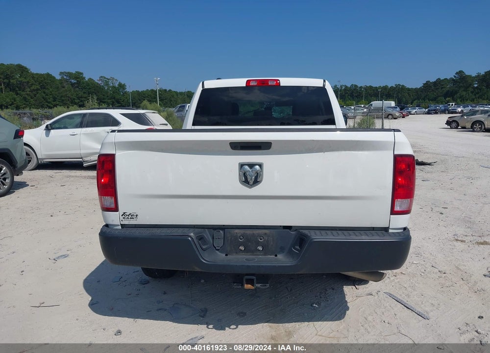 2019 RAM 1500 CLASSIC TRADESMAN QUAD CAB 4X2 6'4 BOX VIN: 1C6RR6FG0KS514692