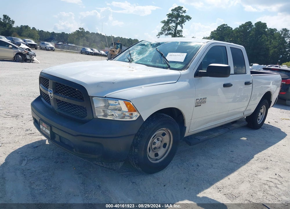 2019 RAM 1500 CLASSIC TRADESMAN QUAD CAB 4X2 6'4 BOX VIN: 1C6RR6FG0KS514692