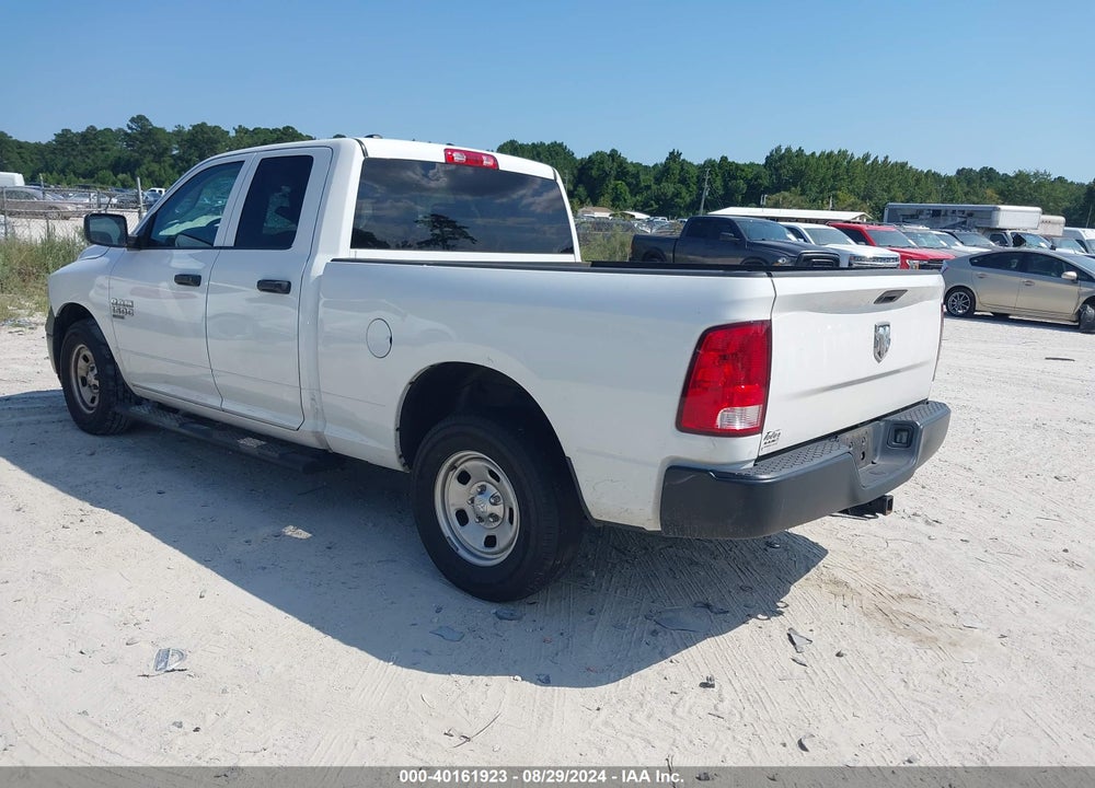 2019 RAM 1500 CLASSIC TRADESMAN QUAD CAB 4X2 6'4 BOX VIN: 1C6RR6FG0KS514692