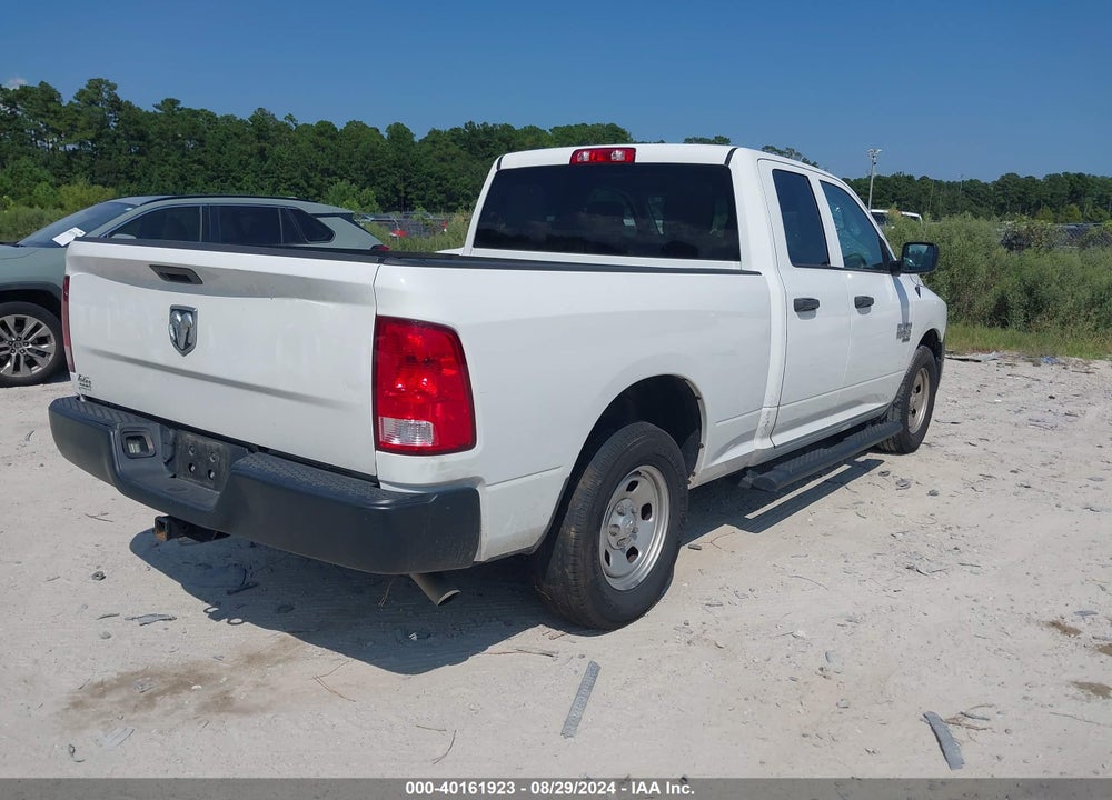 2019 RAM 1500 CLASSIC TRADESMAN QUAD CAB 4X2 6'4 BOX VIN: 1C6RR6FG0KS514692