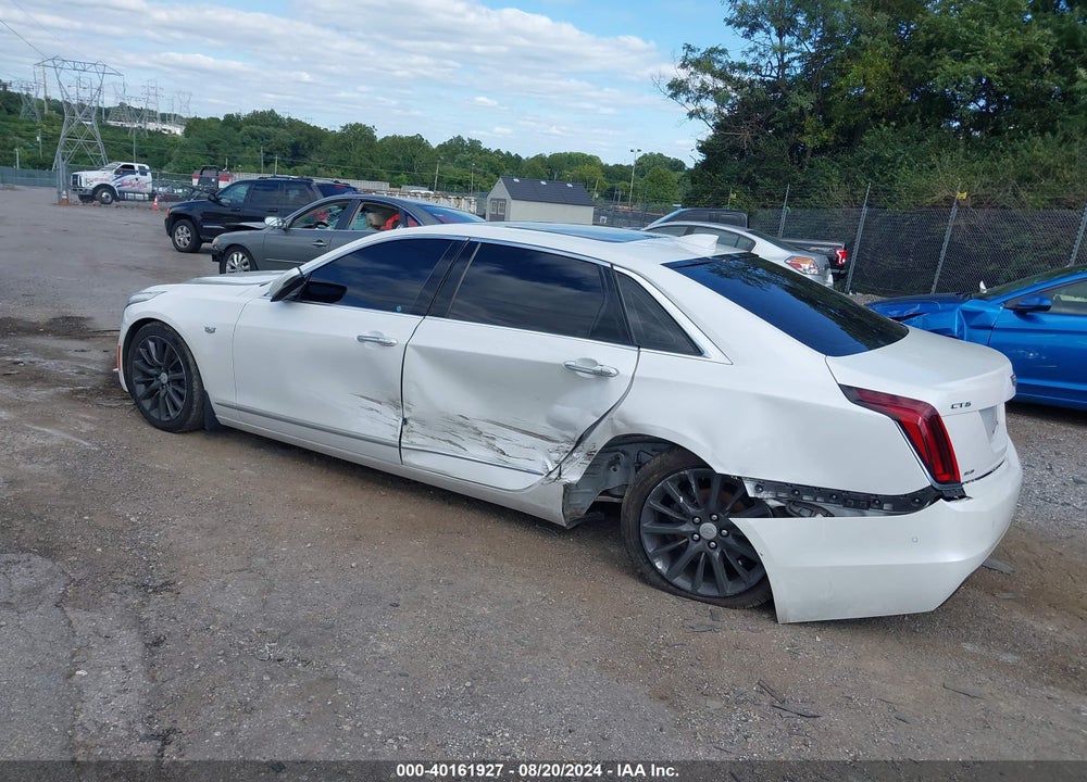 2017 CADILLAC CT6 LUXURY VIN: 1G6KD5RSXHU123780