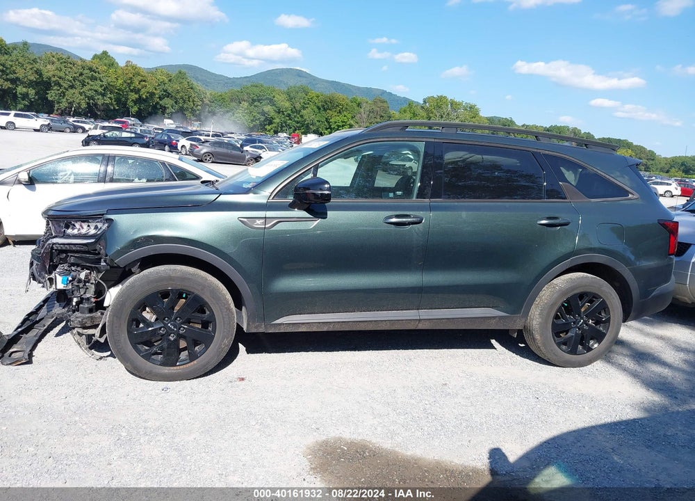 2022 KIA SORENTO X-LINE S VIN: 5XYRLDLC1NG120936