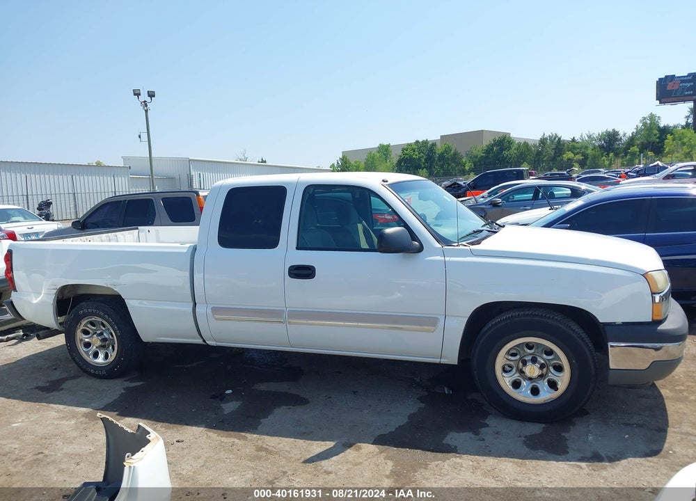 2005 CHEVROLET SILVERADO 1500 LS VIN: 1GCEC19X55Z176970