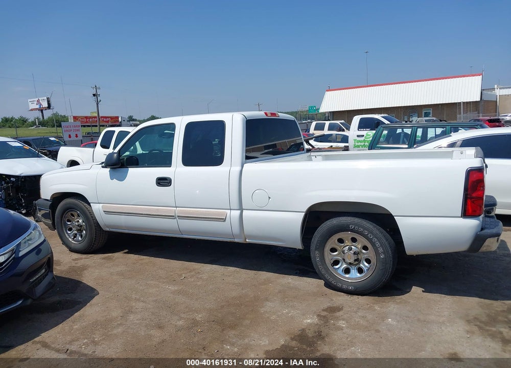 2005 CHEVROLET SILVERADO 1500 LS VIN: 1GCEC19X55Z176970
