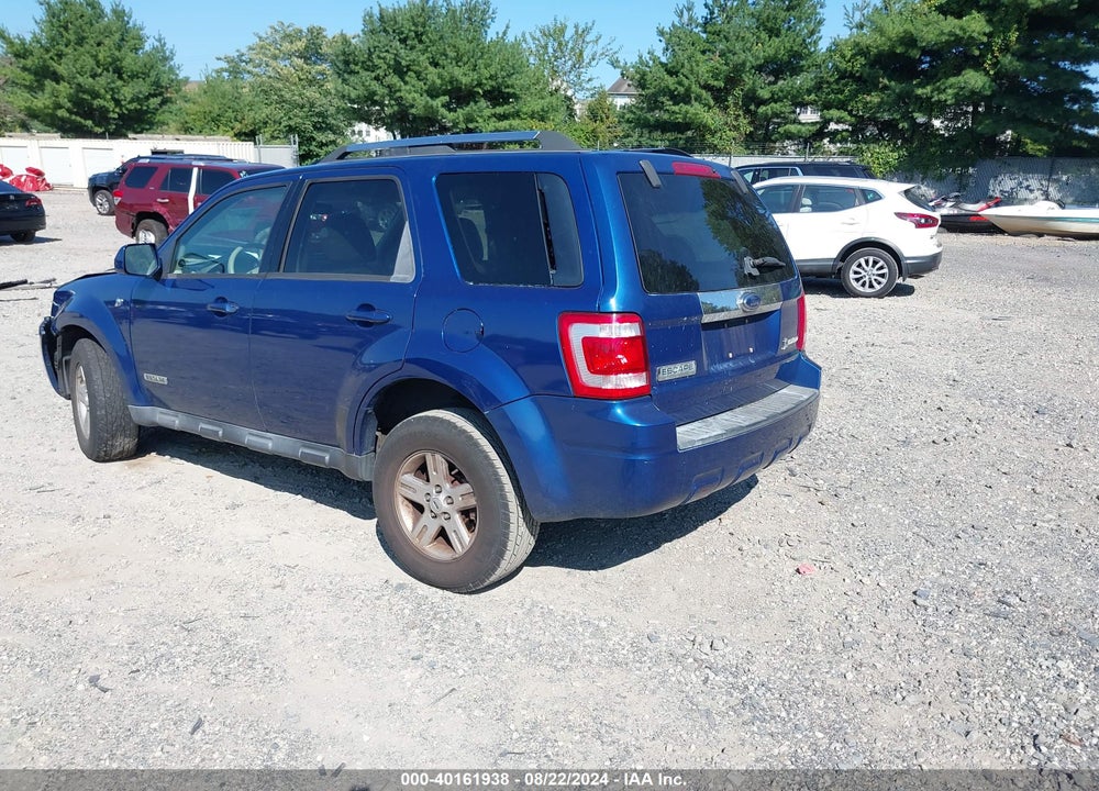 2008 FORD ESCAPE HYBRID VIN: 1FMCU59H88KA75547