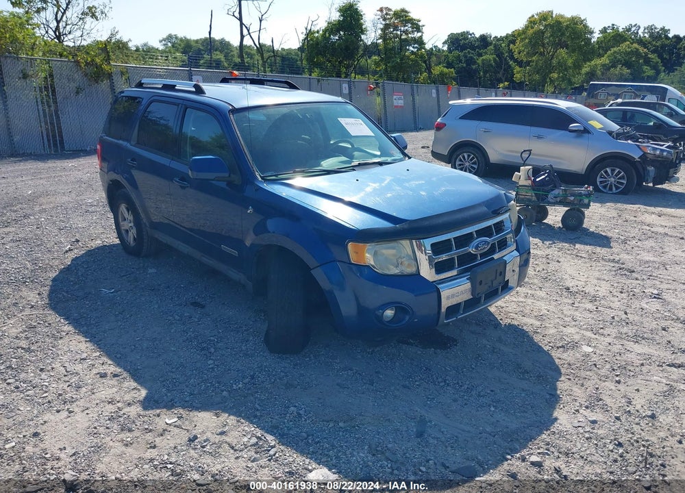 2008 FORD ESCAPE HYBRID VIN: 1FMCU59H88KA75547