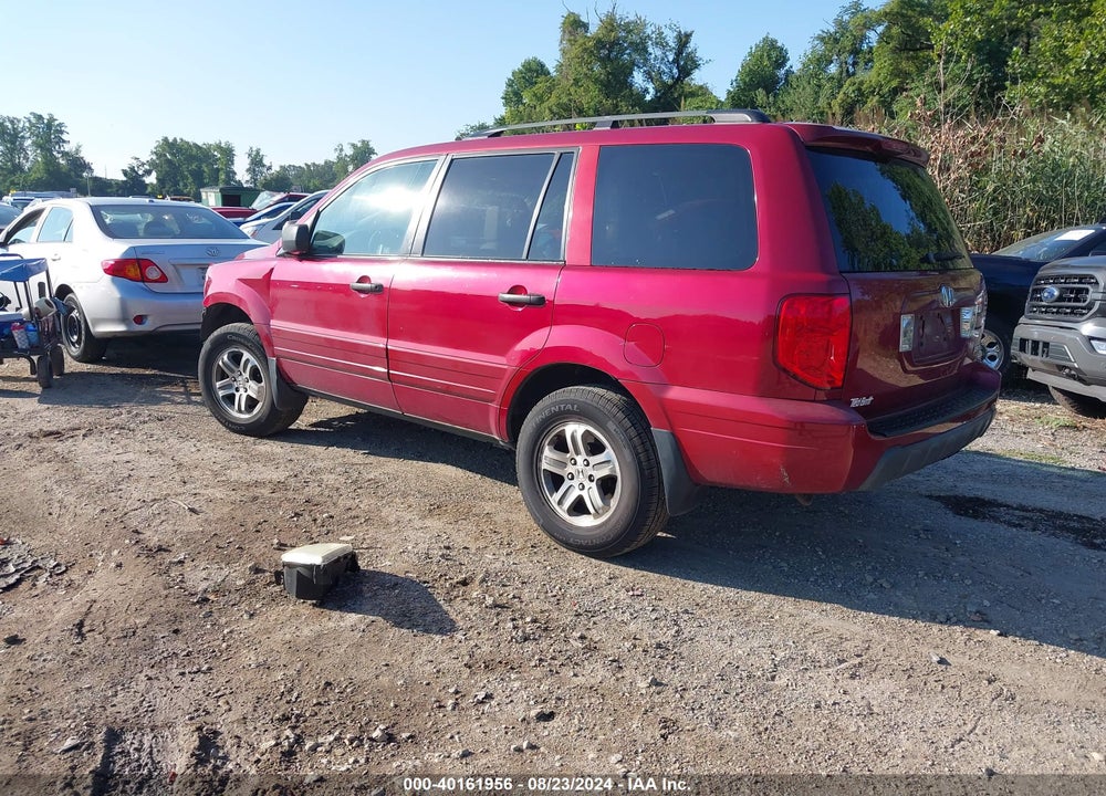 2004 HONDA PILOT VIN: 2HKYF18584H537506